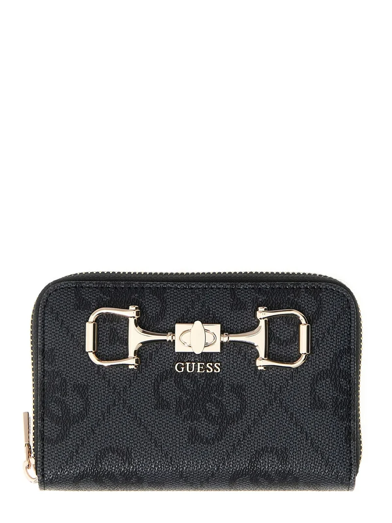 Guess Compagnon Karnilla Logo Slg Lr Coal Logo
