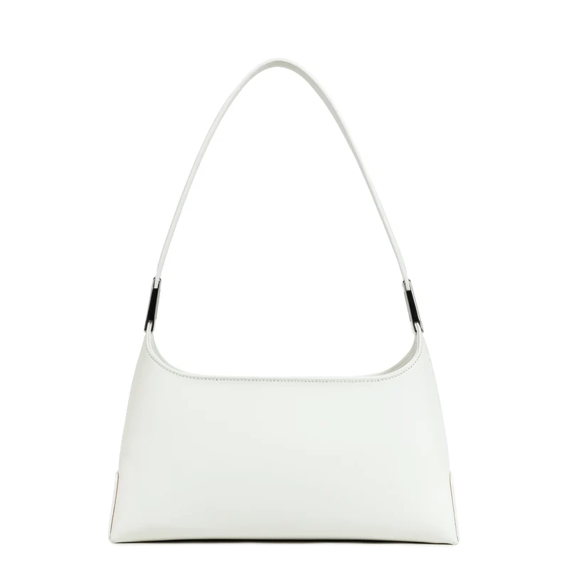 Lancaster Sac à main Zippé M Suave Ace Blanc Cassé