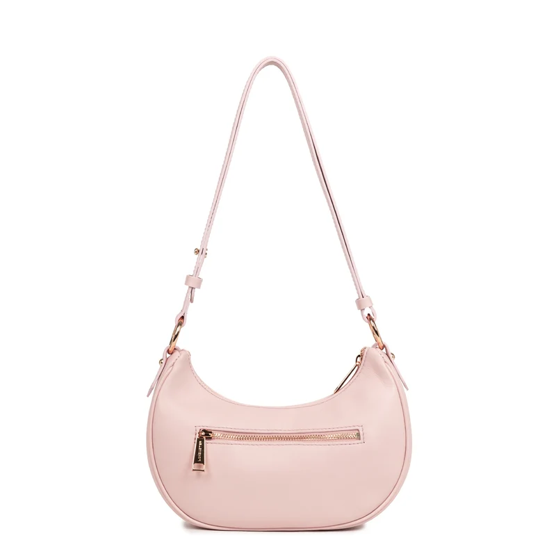 Lancaster Sac besace Zippé S Donna Aria Poudre