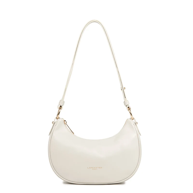 Lancaster Sac besace Zippé S Donna Aria Ecru