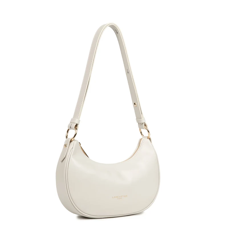 Lancaster Sac besace Zippé S Donna Aria Ecru