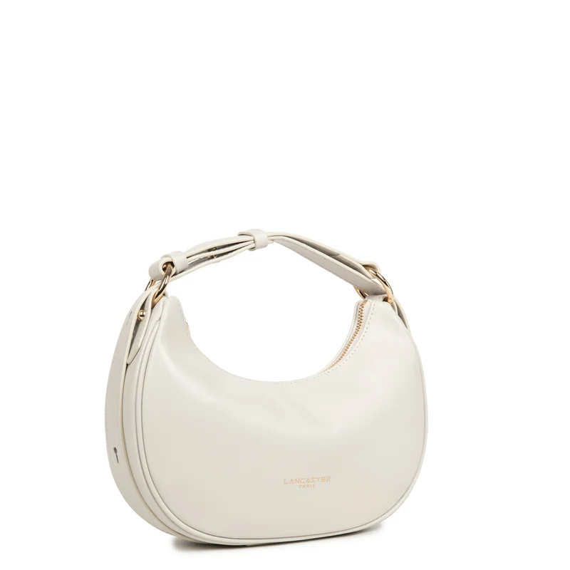 Lancaster Sac besace Zippé S Donna Aria Ecru