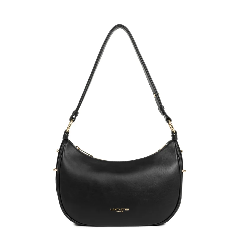 Lancaster Sac besace Zippé M Donna Aria Noir