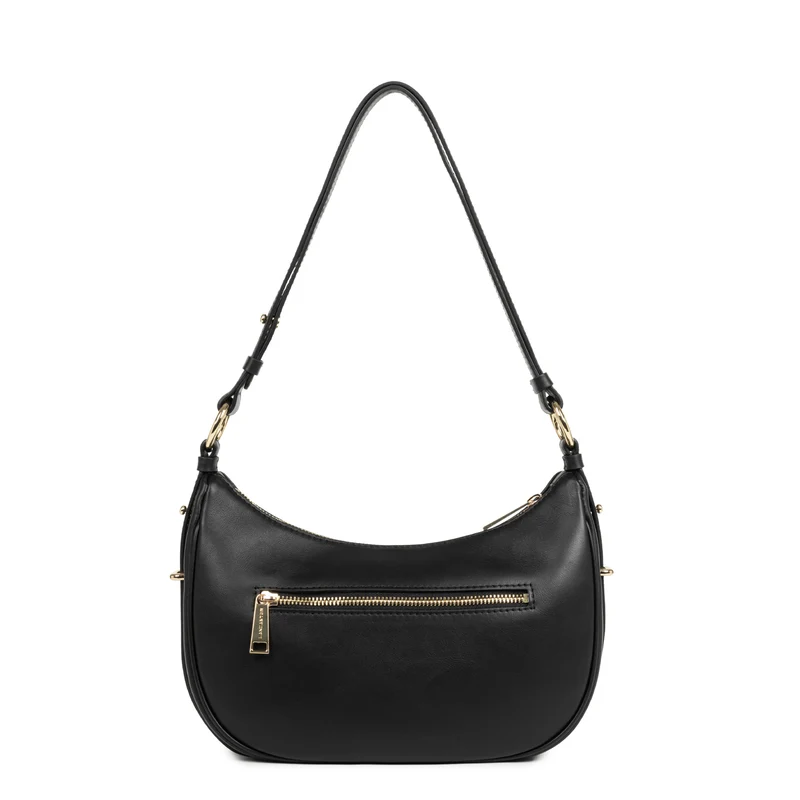 Lancaster Sac besace Zippé M Donna Aria Noir