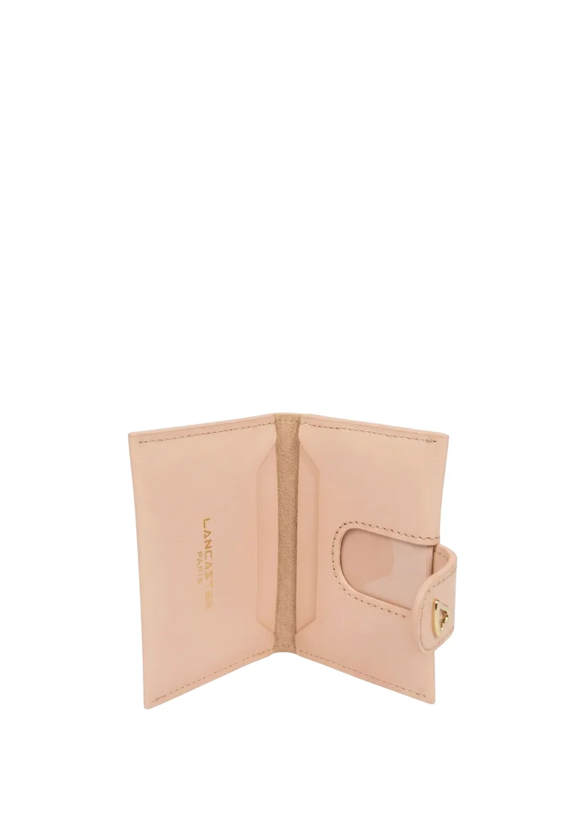 Lancaster Porte-cartes Avec Pression Paris Philos Nude Clair