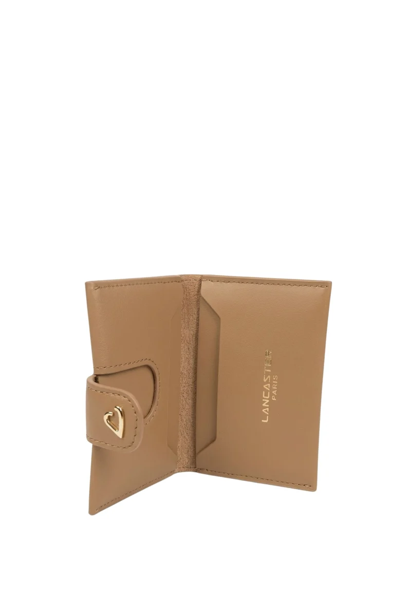 Lancaster Porte-cartes Avec Pression Paris Philos Praline