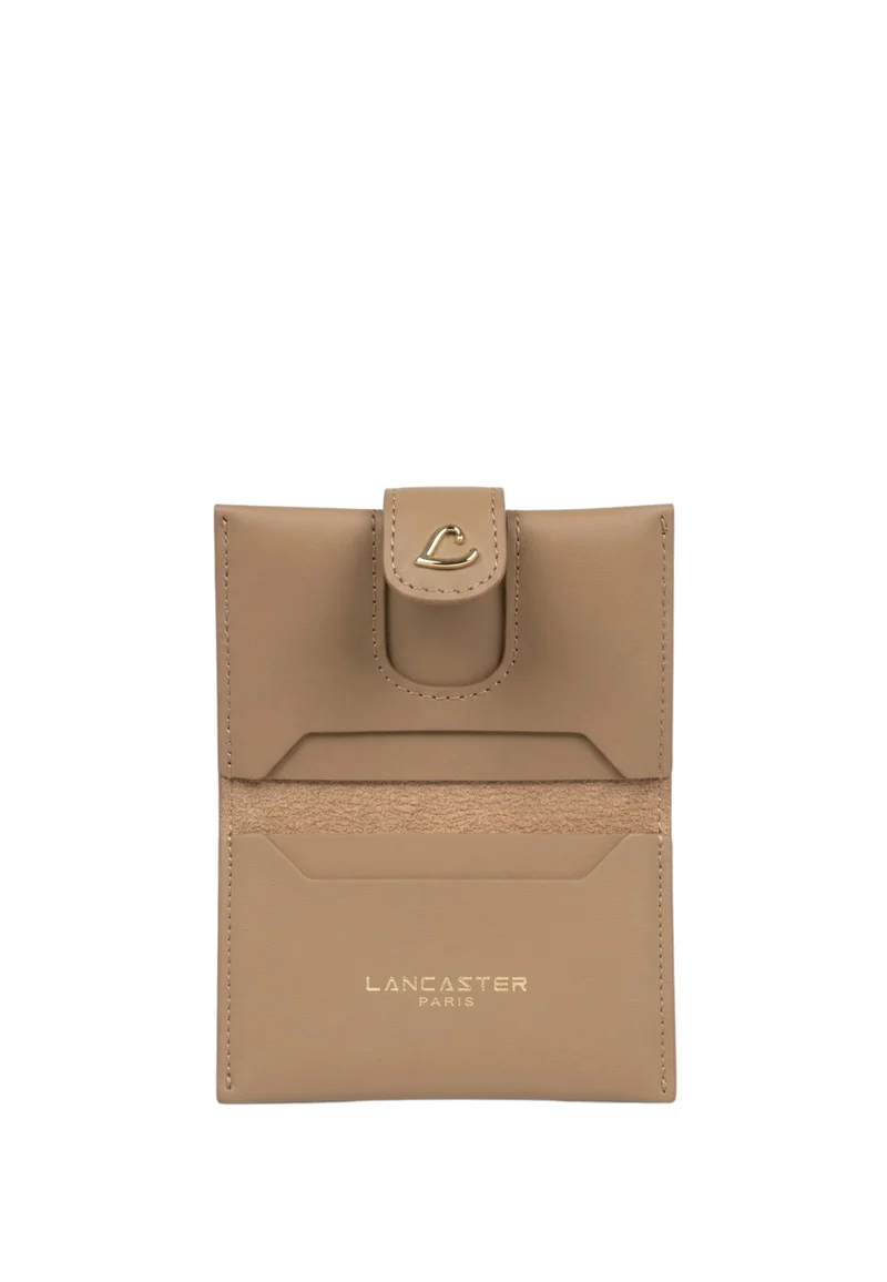 Lancaster Porte-cartes Avec Pression Paris Philos Praline