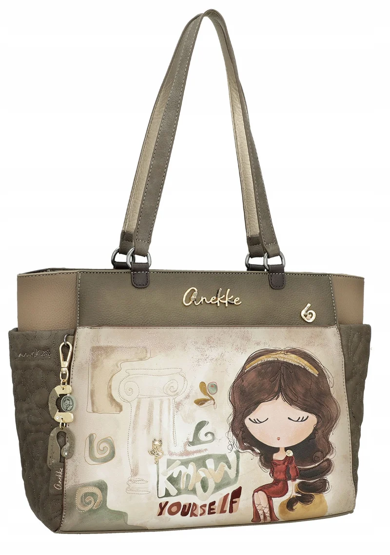 Anekke Sac Porté Epaule Muse Taupe