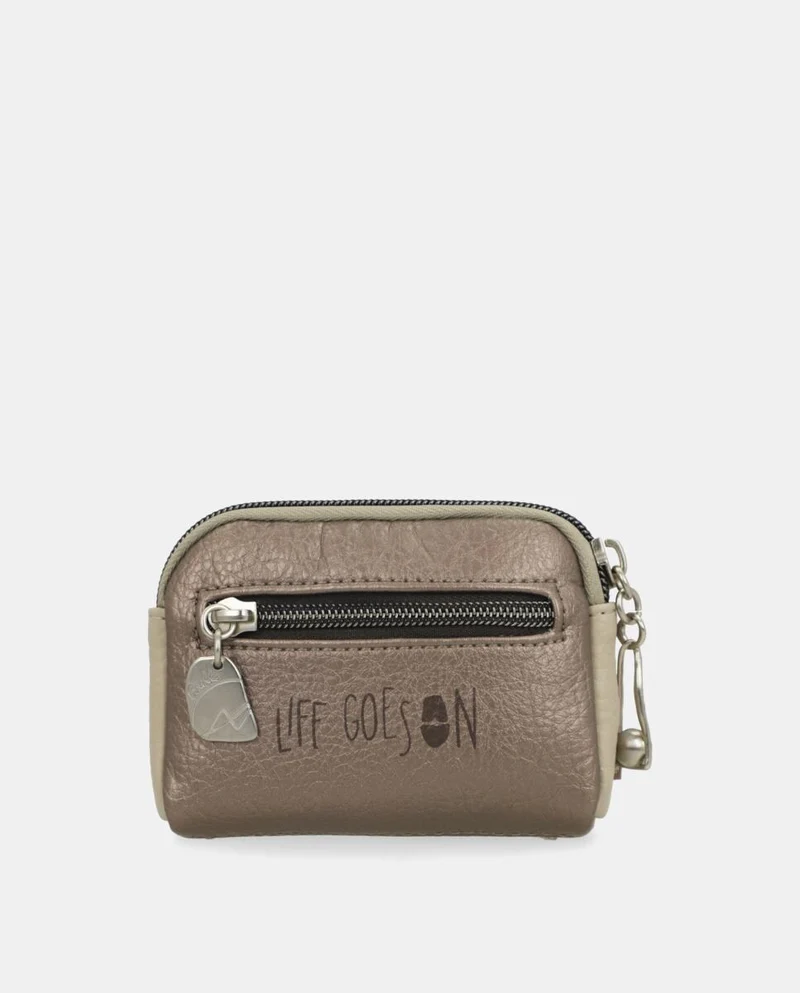 Anekke Petit Porte monnaie Sophia Taupe