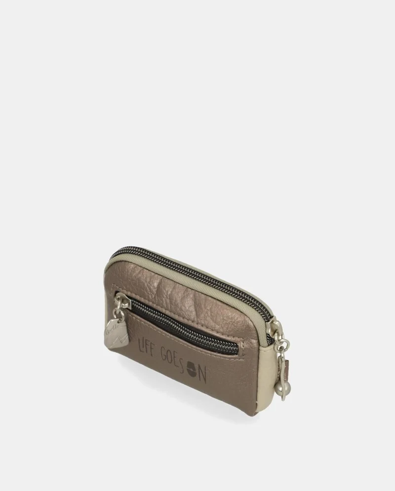 Anekke Petit Porte monnaie Sophia Taupe