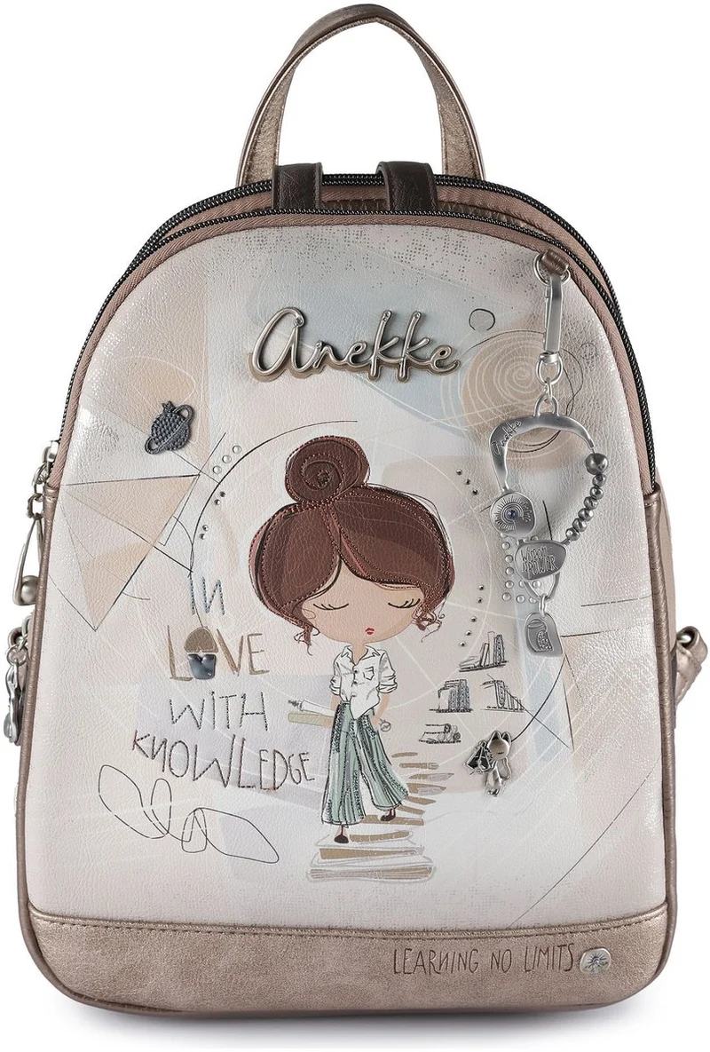 Anekke Sac à dos Femme Sophia Taupe
