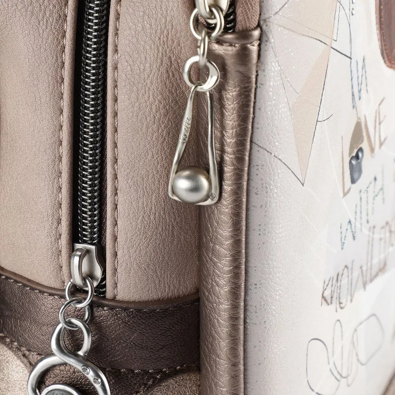 Anekke Sac à dos Femme Sophia Taupe