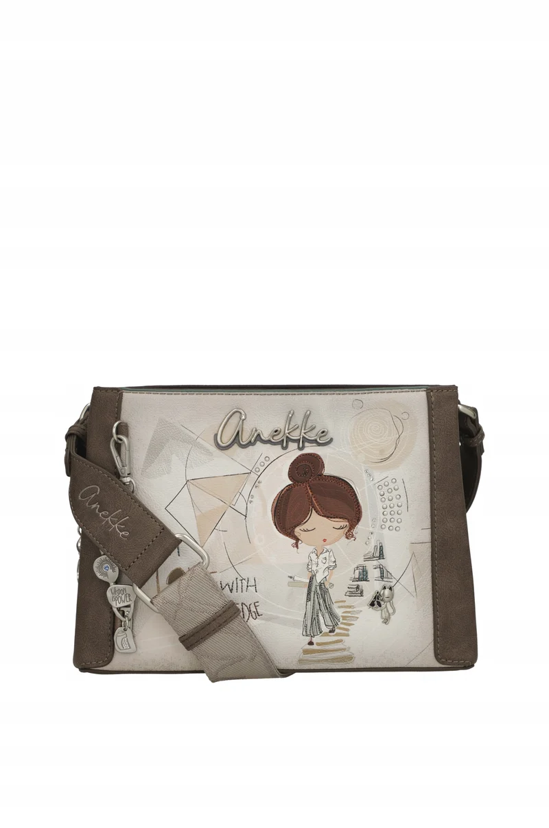 Anekke Sac Bandoulière Sophia Taupe