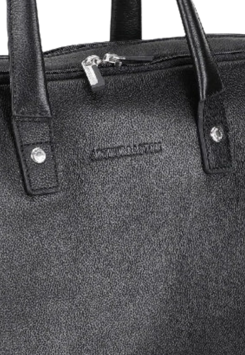 Arthur & Aston Porte Document Homme Noir