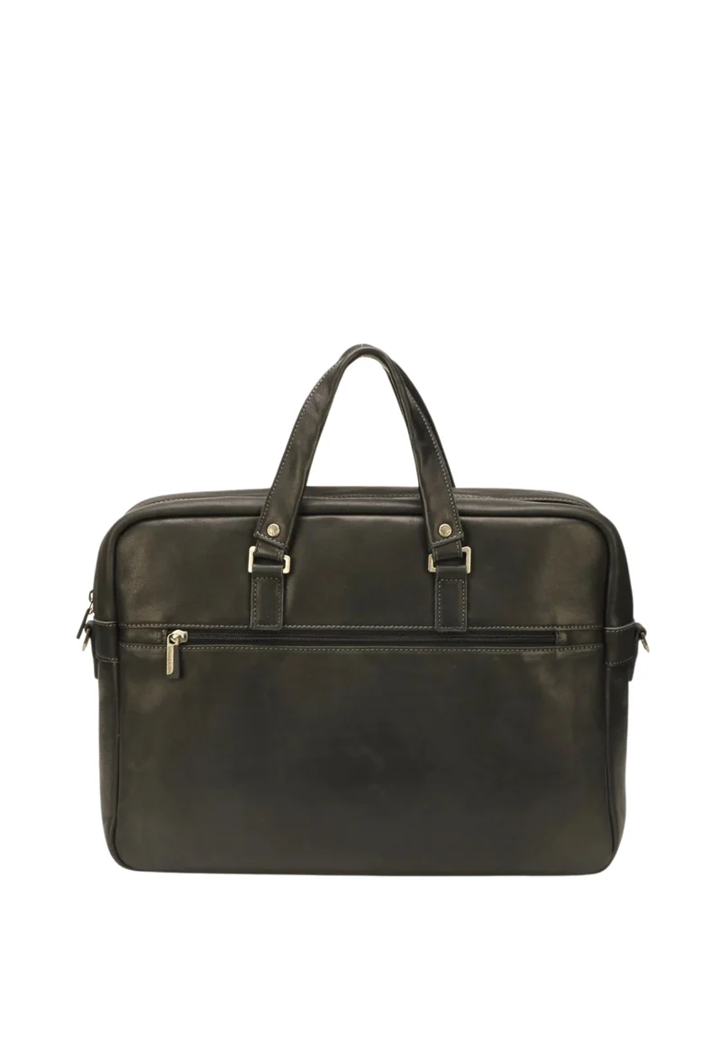 Arthur & Aston Porte Document Homme Noir