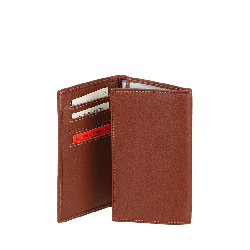 Arthur & Aston Portefeuilles Mixte, Homme, Femme Cognac