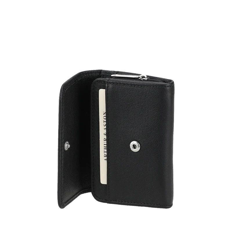 Arthur & Aston Porte Cartes Mixte, Homme, Femme Noir
