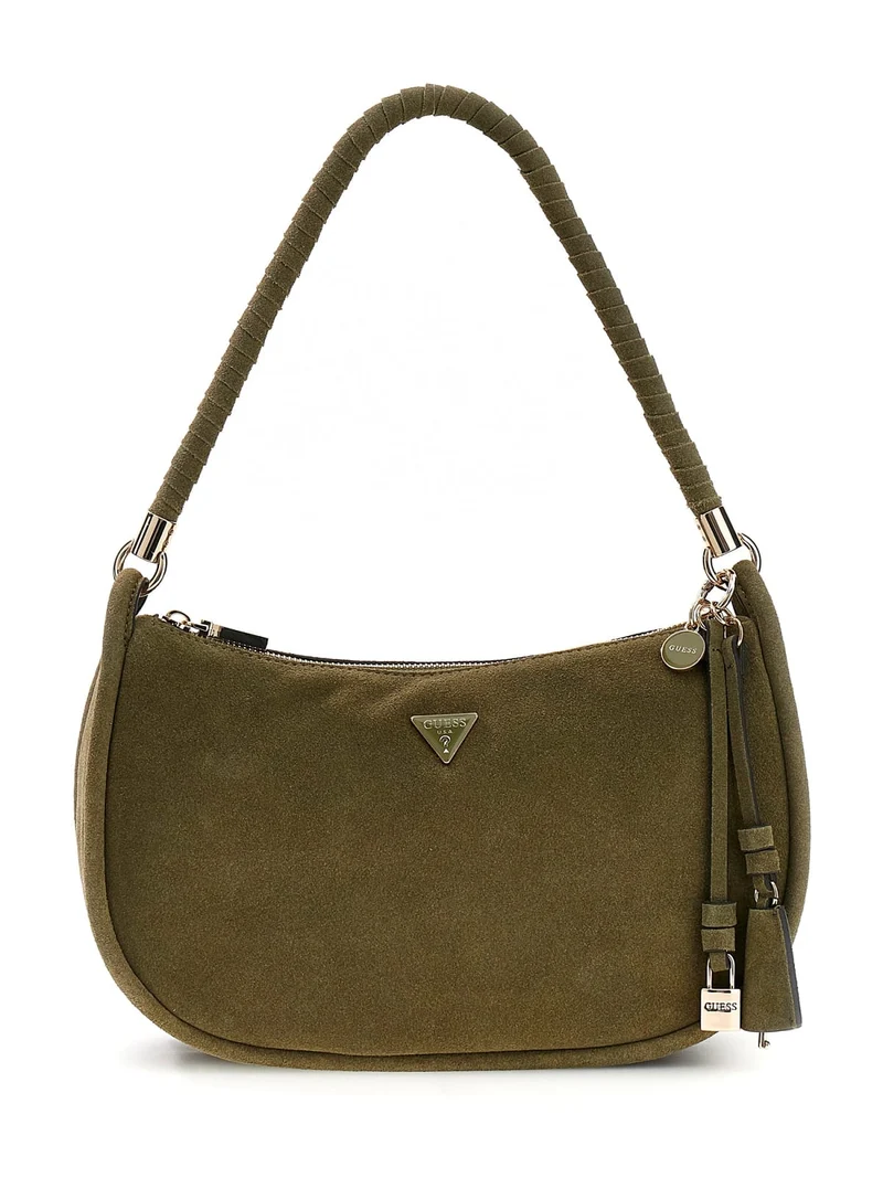 Guess Sac Bandoulière Danya Hobo Shoulder Olive