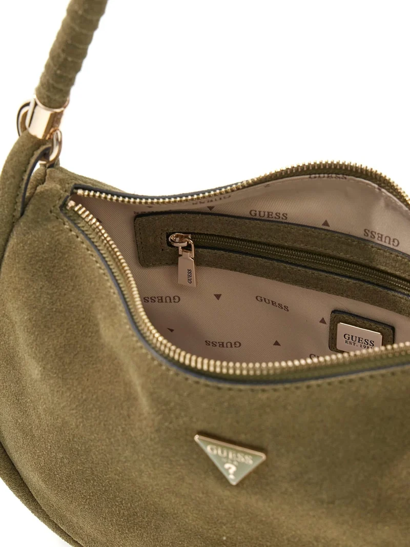 Guess Sac Bandoulière Danya Hobo Shoulder Olive