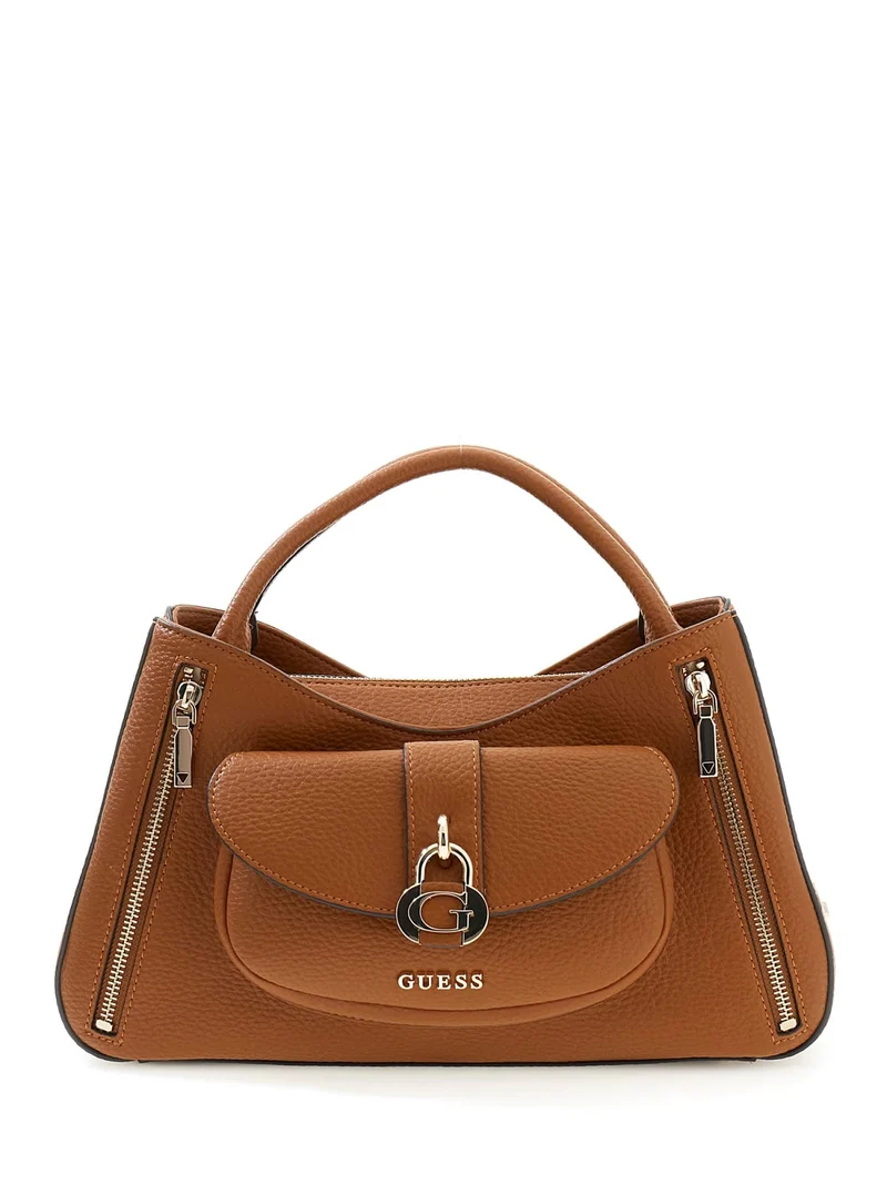 Guess Sac Bandoulière Cordelia Logo Luxury Caramel