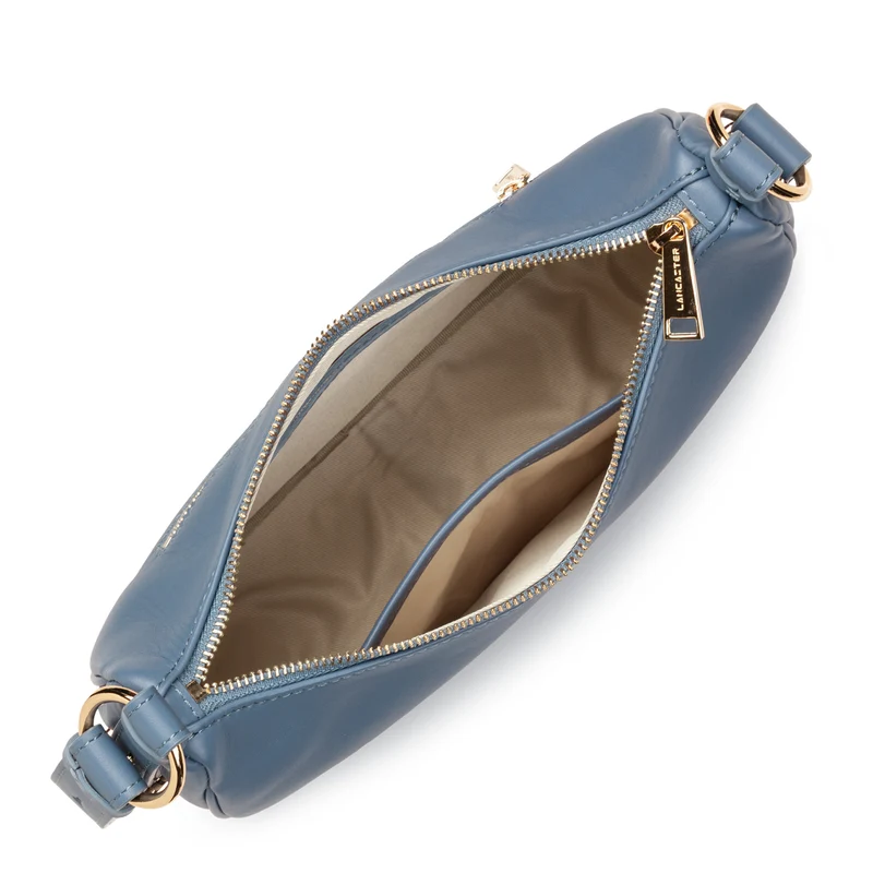 Lancaster Sac besace Zippé M Donna Aria Bleu Jeans