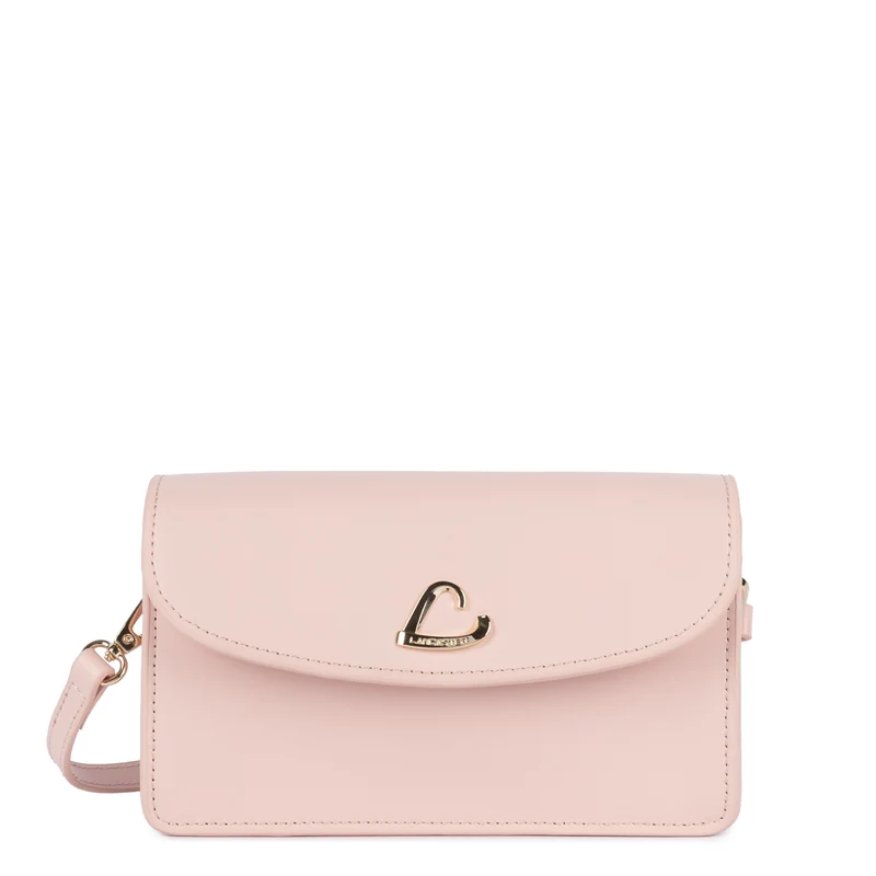 Lancaster Pochette A rabat aimanté Paris Philos Nude Clair