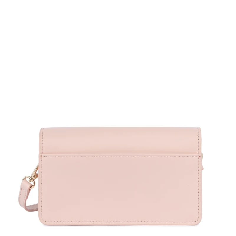 Lancaster Pochette A rabat aimanté Paris Philos Nude Clair