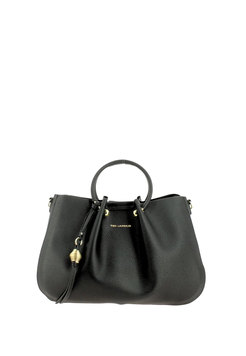 Ted Lapidus Sac porté main Noir
