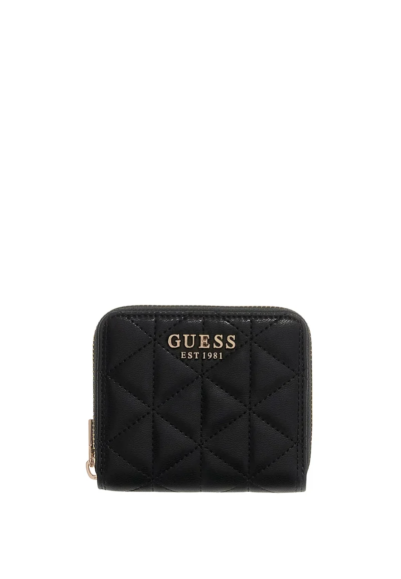Guess Portefeuille matelassé Paisleigh Black