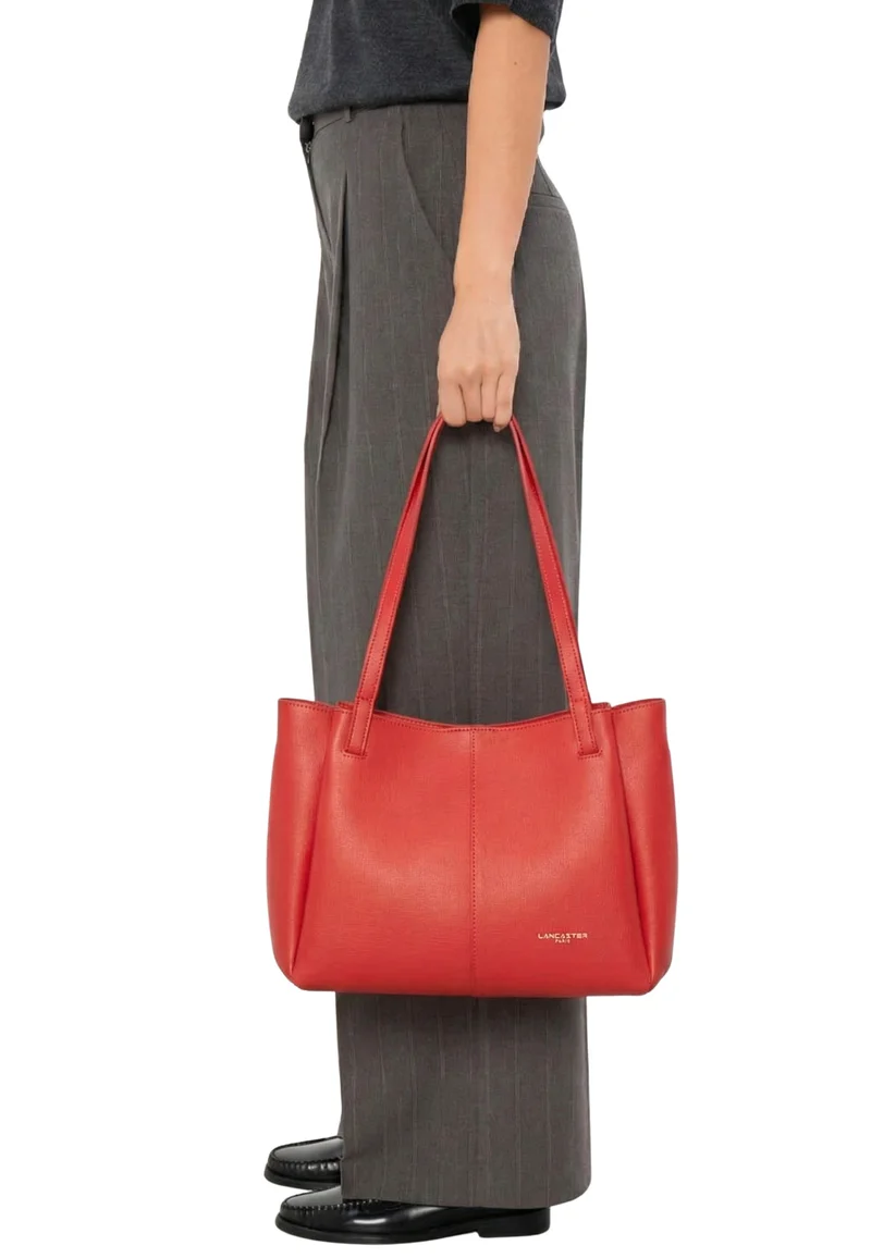 Lancaster Sac cabas épaule M Sierra Haus Rouge