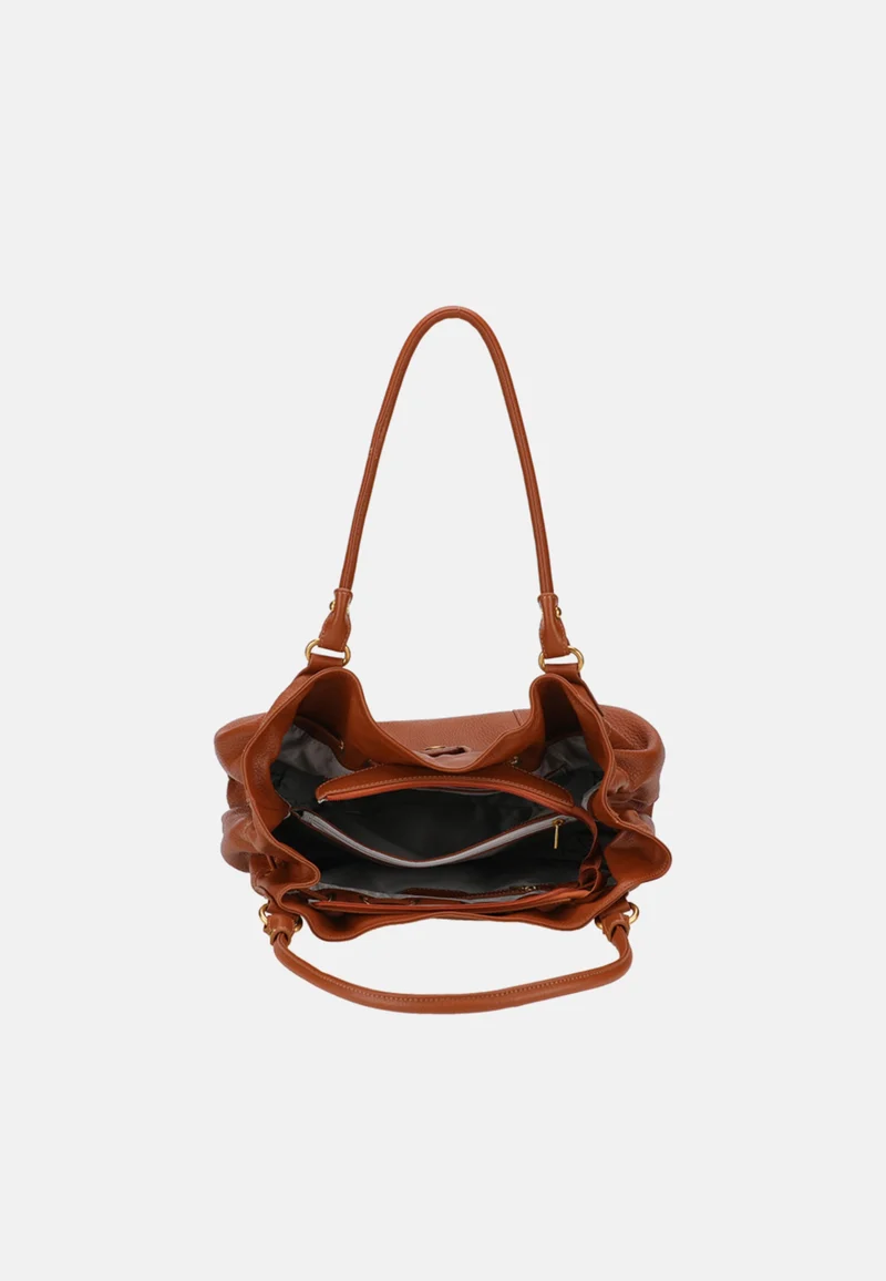 Arthur & Aston Sac Bandoulière Femme Cognac