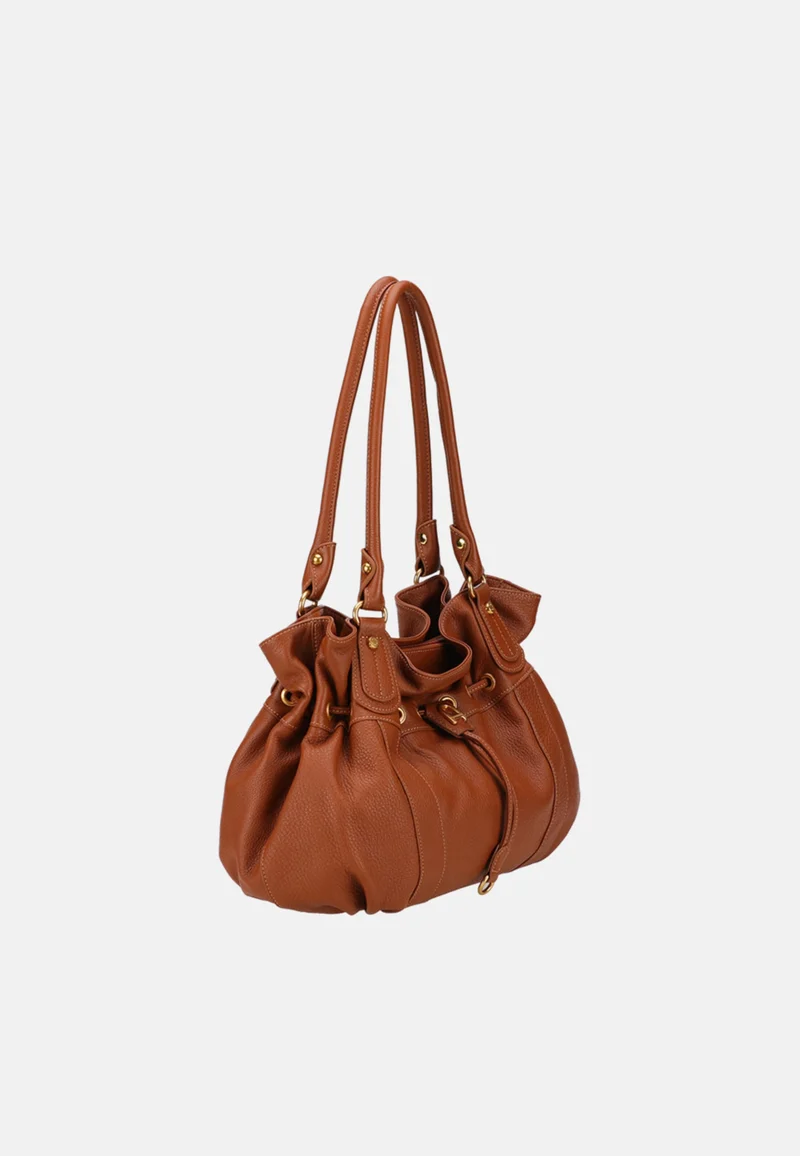 Arthur & Aston Sac Bandoulière Femme Cognac
