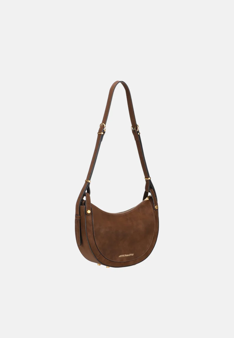 Arthur & Aston Sac Bandoulière Femme Chataigne