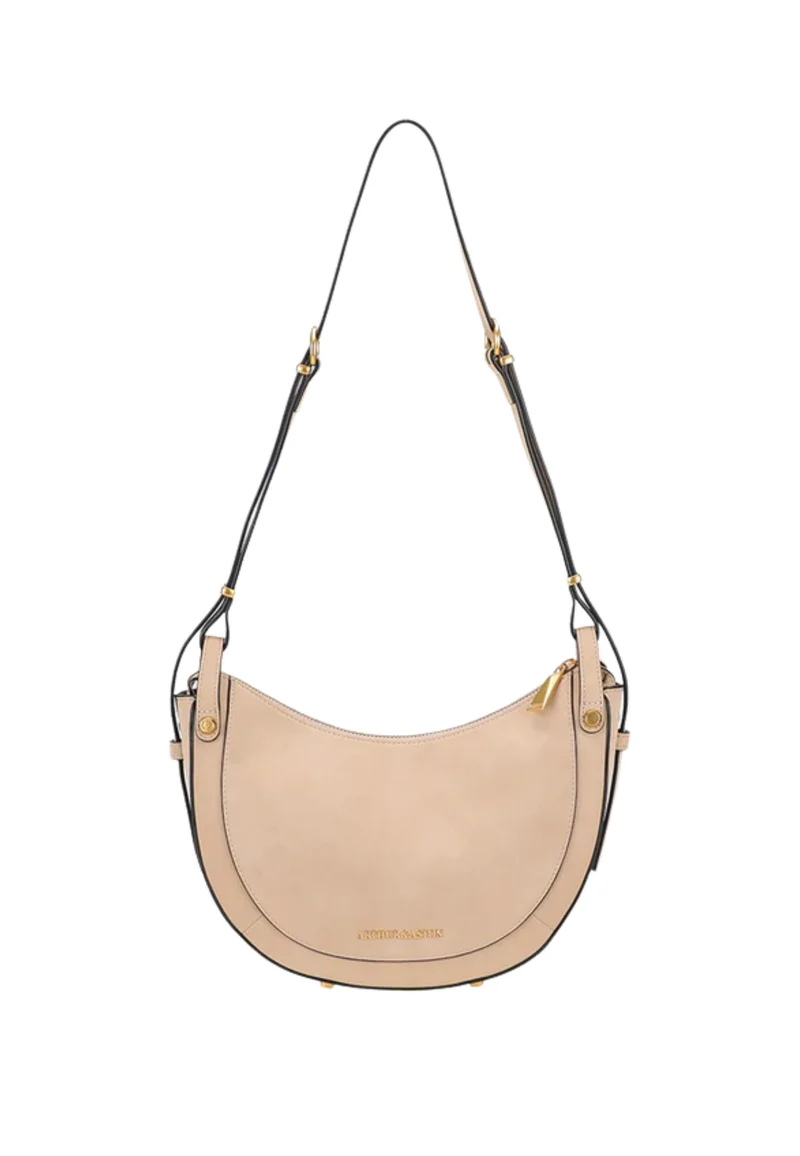 Arthur & Aston Sac Bandoulière Femme Naturel