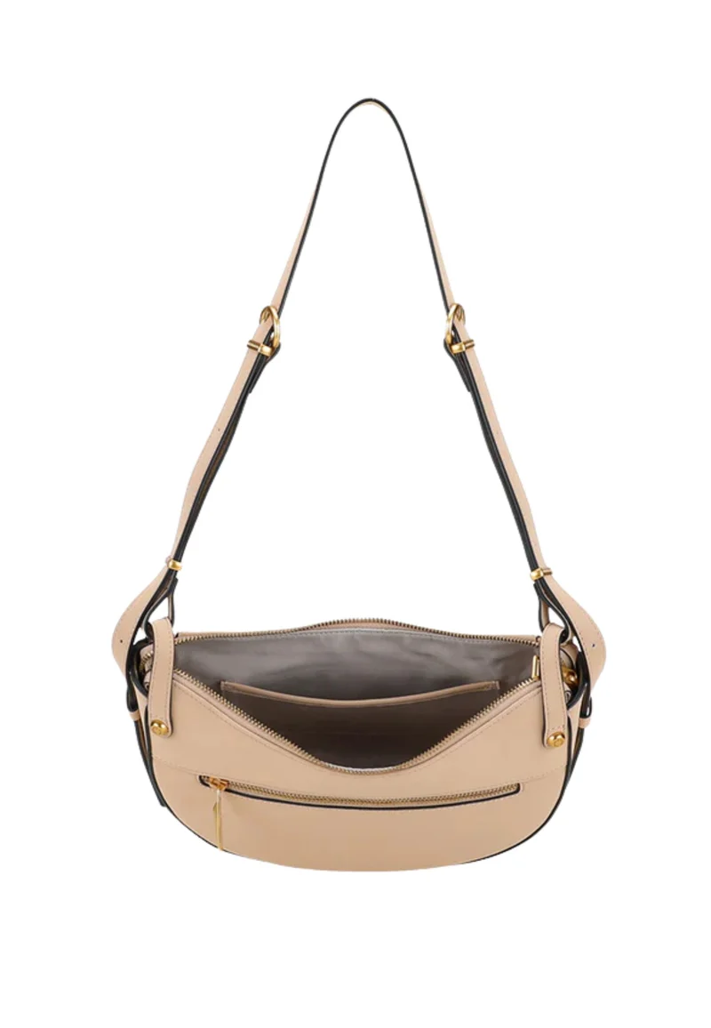 Arthur & Aston Sac Bandoulière Femme Naturel