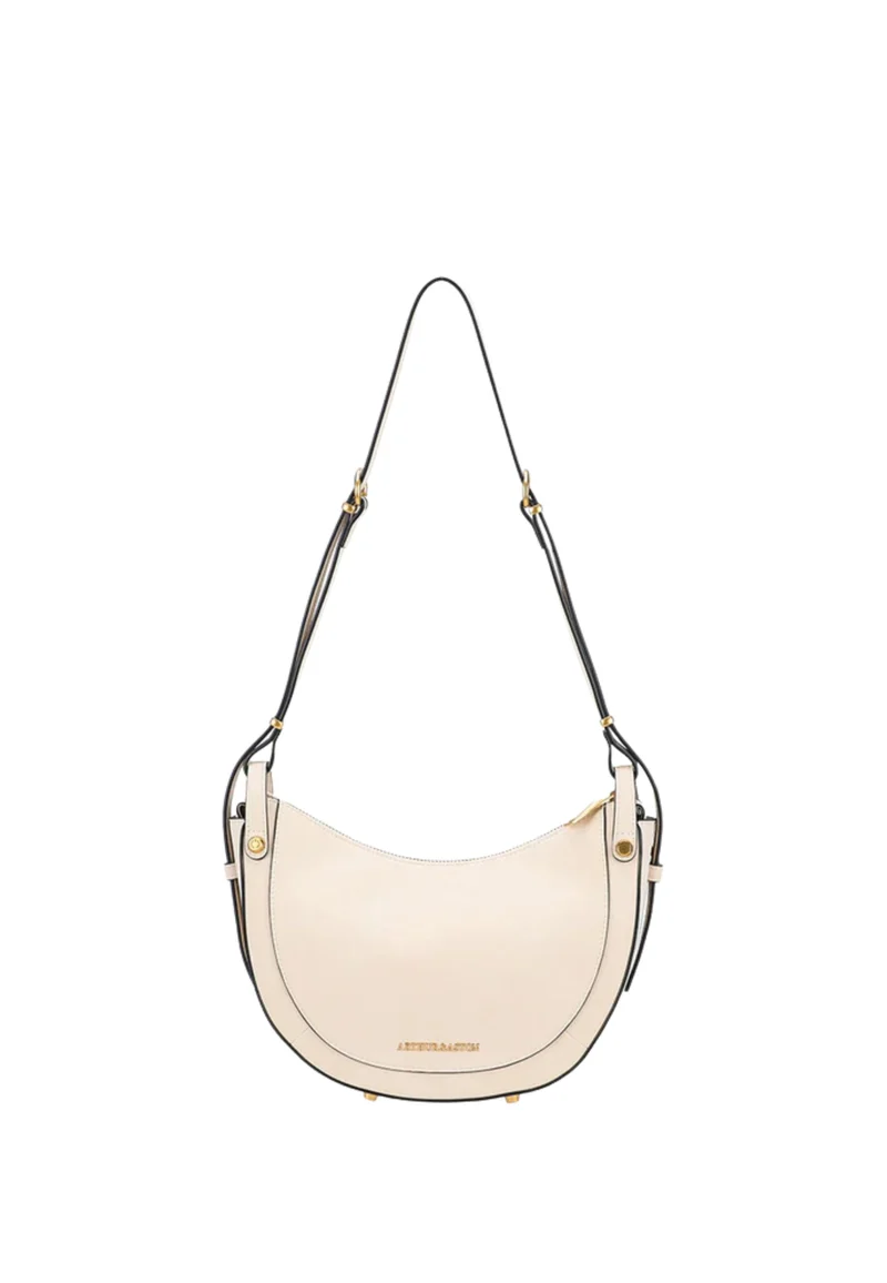 Arthur & Aston Sac Bandoulière Femme Beige