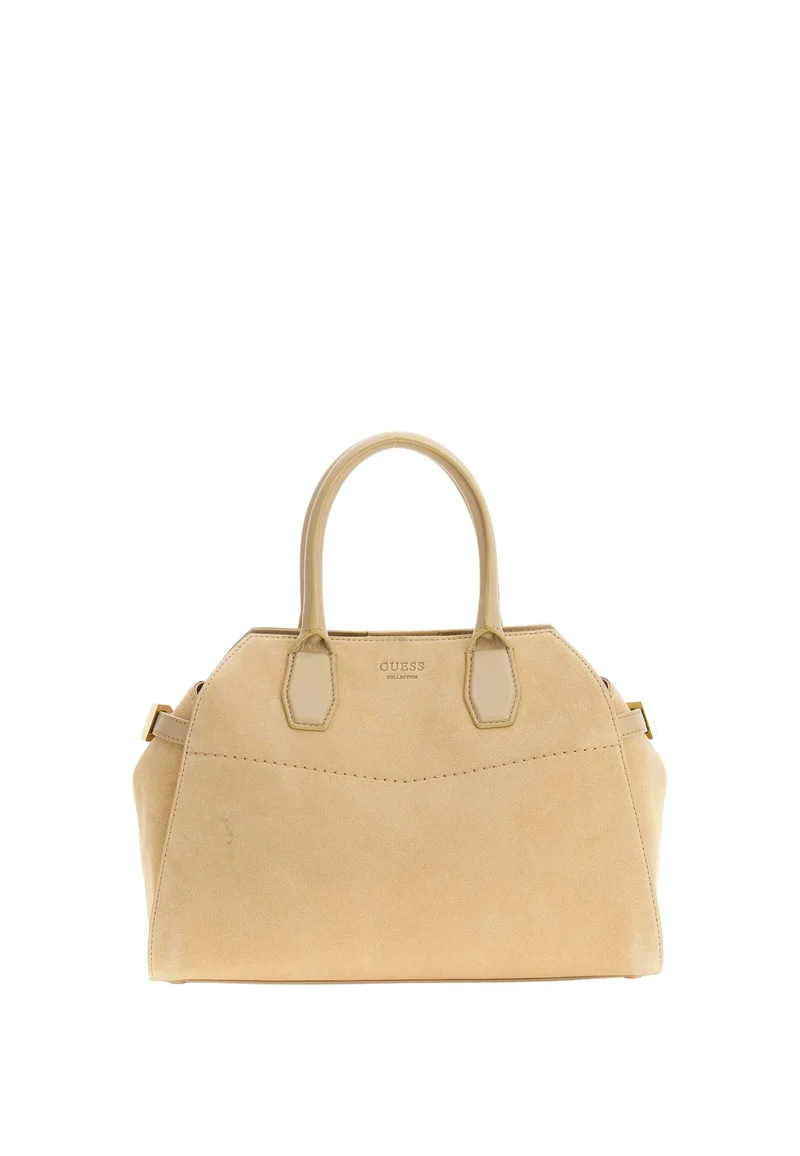 Guess Sac Bandoulière Yulia Small Satchel Sand