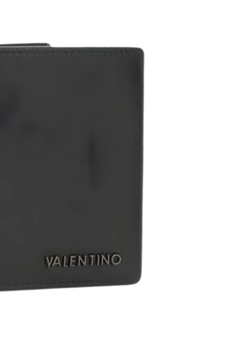 Valentino Portefeuille Homme Cuir Noir