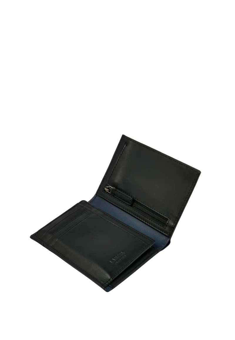 Lancel Portefeuille Leon Marine/Noir Homme
