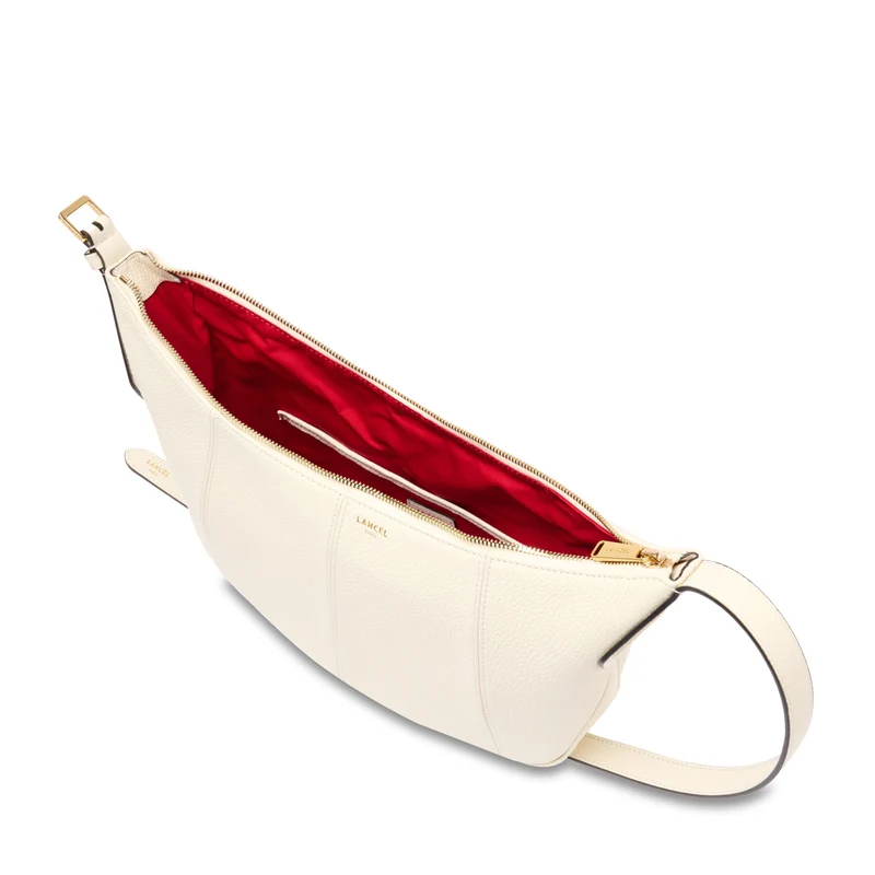 Lancel Sac Bandoulière Victoire Neige Femme