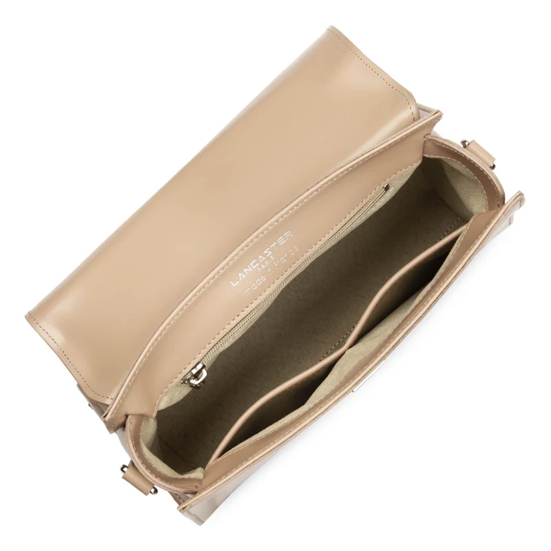 Lancaster Sac à main A rabat avec fermoir S Suave Even Nude