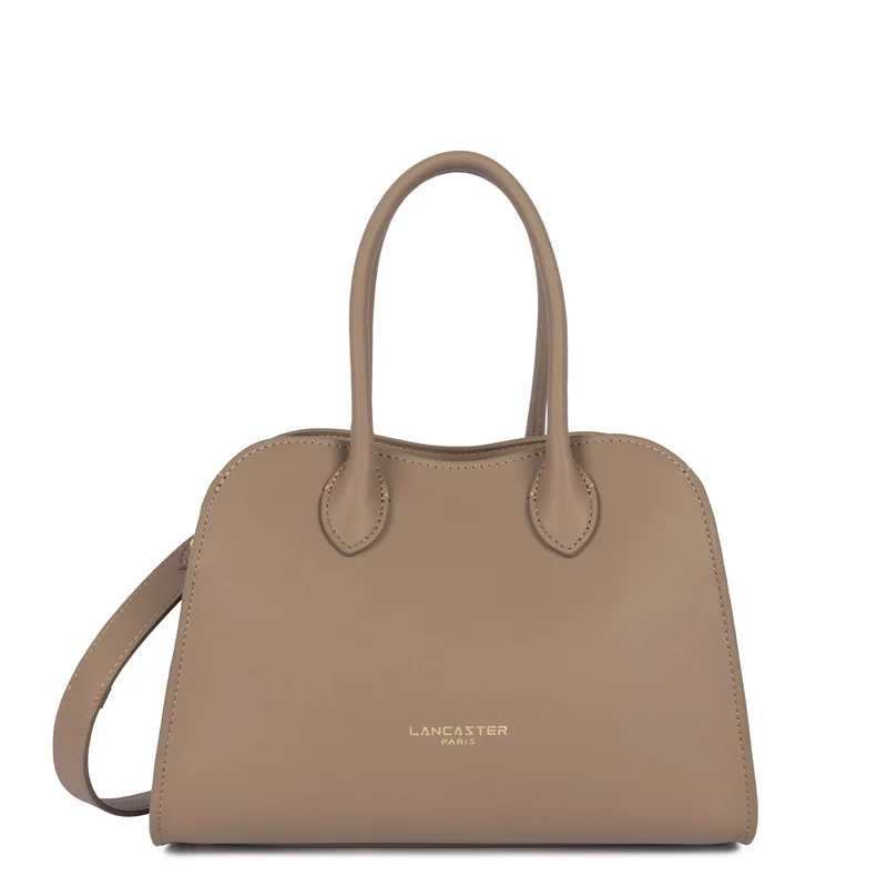 Lancaster Sac à main A rabat aimanté S Donna Hopper Praline