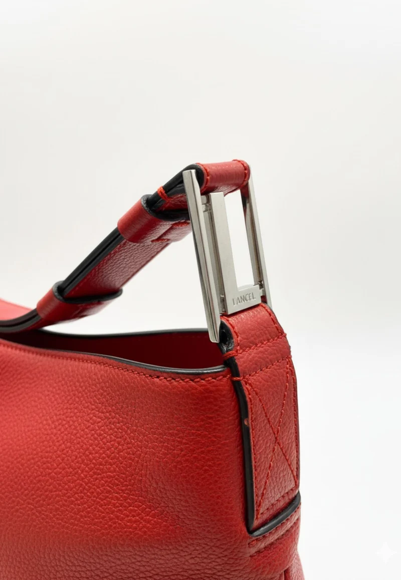 Sac Seau Lancel Fourre-tout Rouge