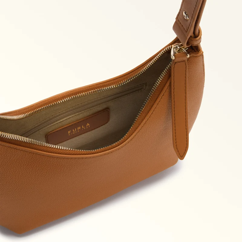 Furla Sac Bandoulière S Goccia Cuir Marron
