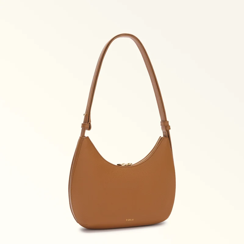 Furla Sac Bandoulière S Goccia Cuir Marron
