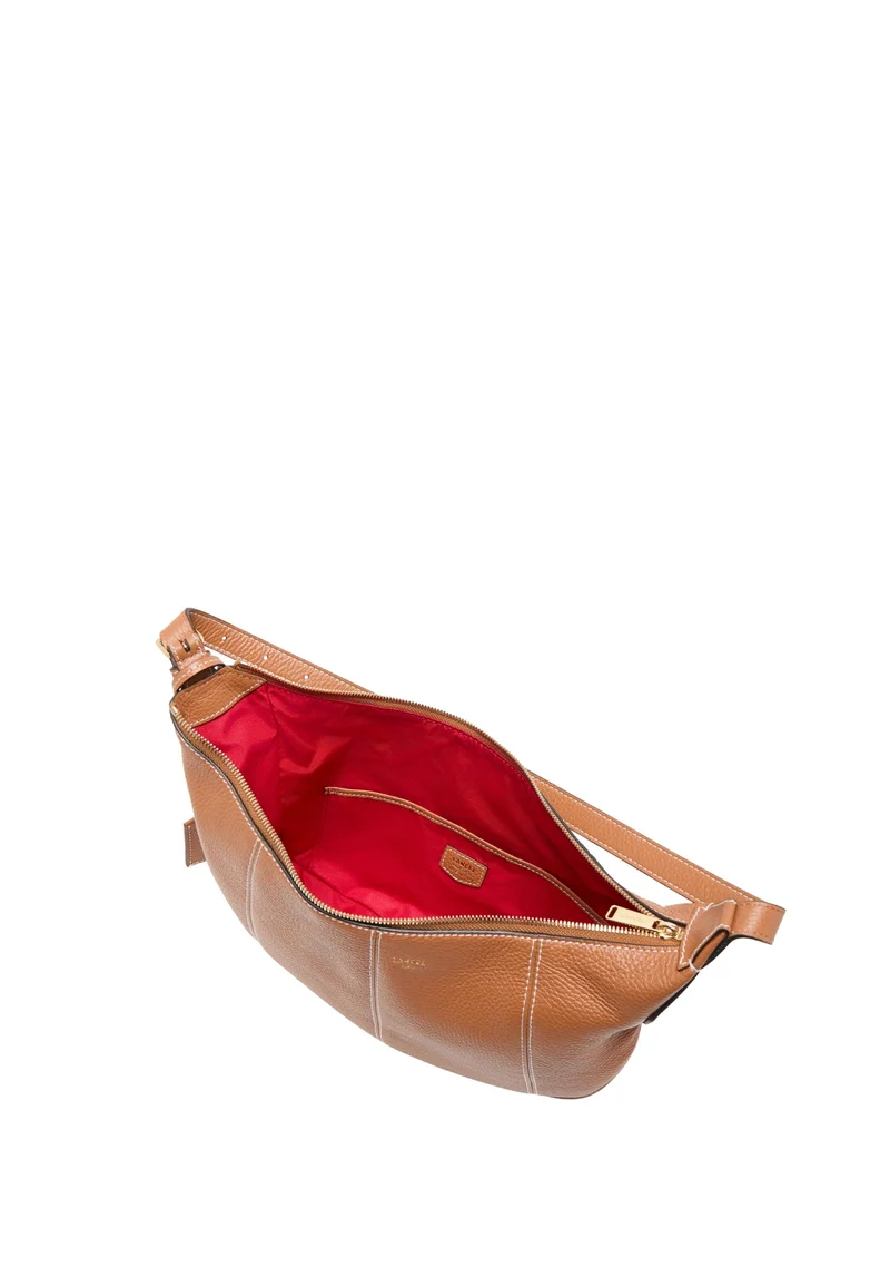 Lancel Sac Bandoulière Victoire Camel Femme