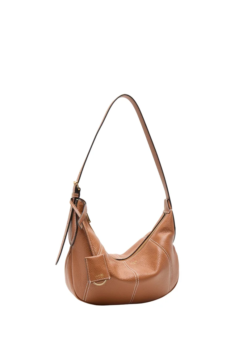 Lancel Sac Bandoulière Victoire Camel Femme