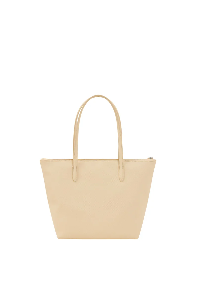 Lacoste Sac Cabas Femme L.12.12 Concept Jaune/Beige