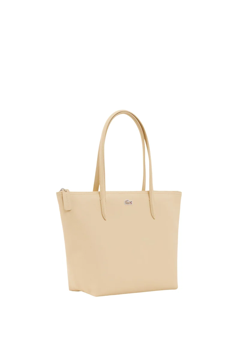 Lacoste Sac Cabas Femme L.12.12 Concept Jaune/Beige