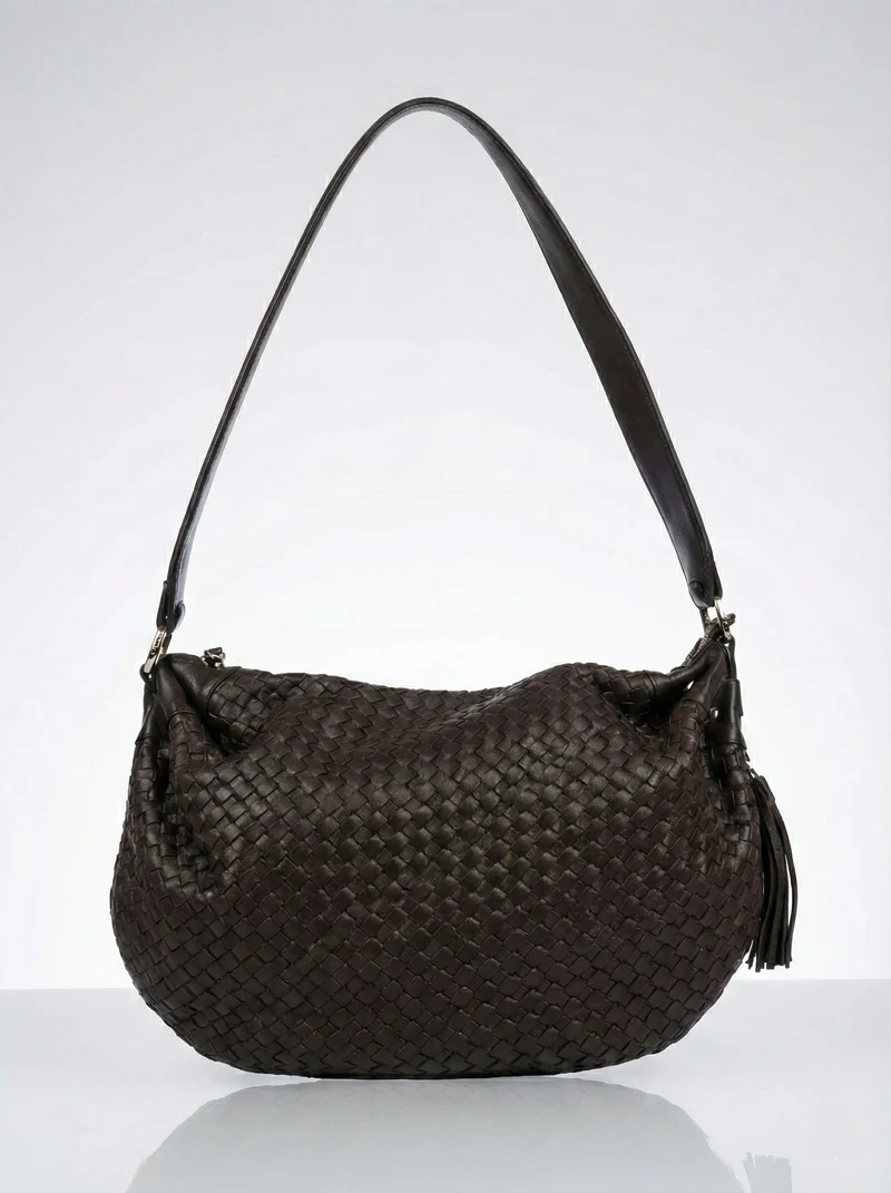Lancel Sac à main en cuir Marron en Cuir